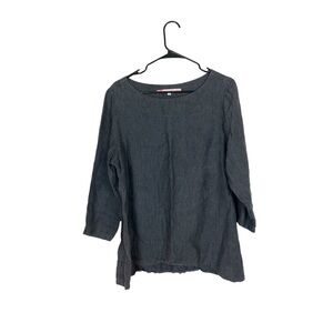 South street 100% linen boxy top size 2 aka xl lagenlook